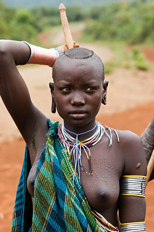 108   Young Surma woman